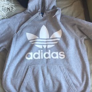 Grey Adidas Hoodie